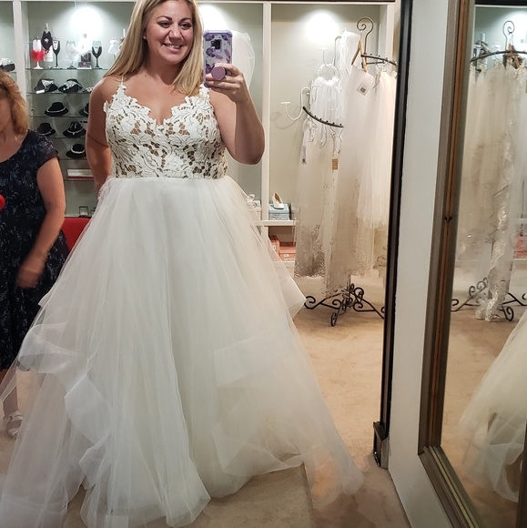Haley Paige Halo wedding dress